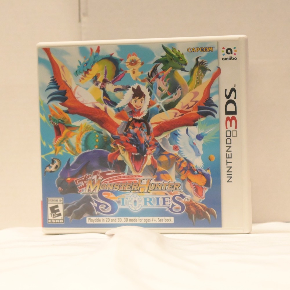 Monster Hunter Stories CIB Nintendo 3DS Complete w/ Case Manual Game